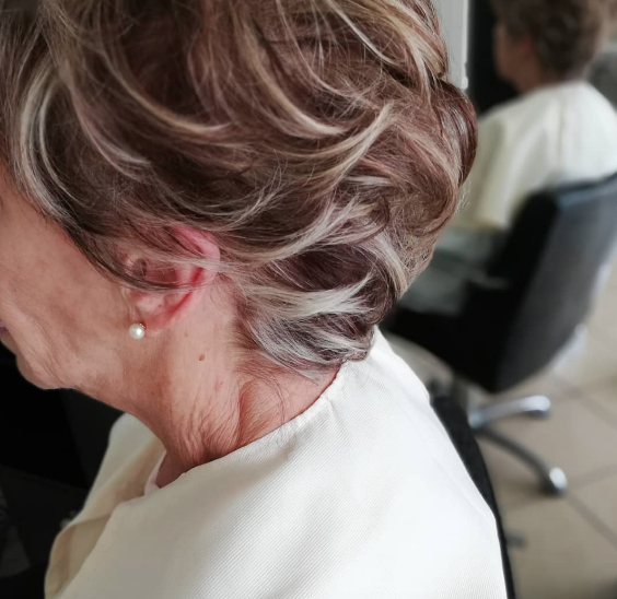 Peinado corto elegante
