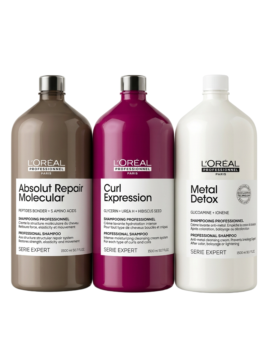 Shampoos formato salón 1500 ml — Serie Expert